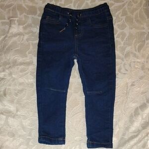 Steve's Jeans Stylish Blue Denim Drawstring Pants Girls 3T